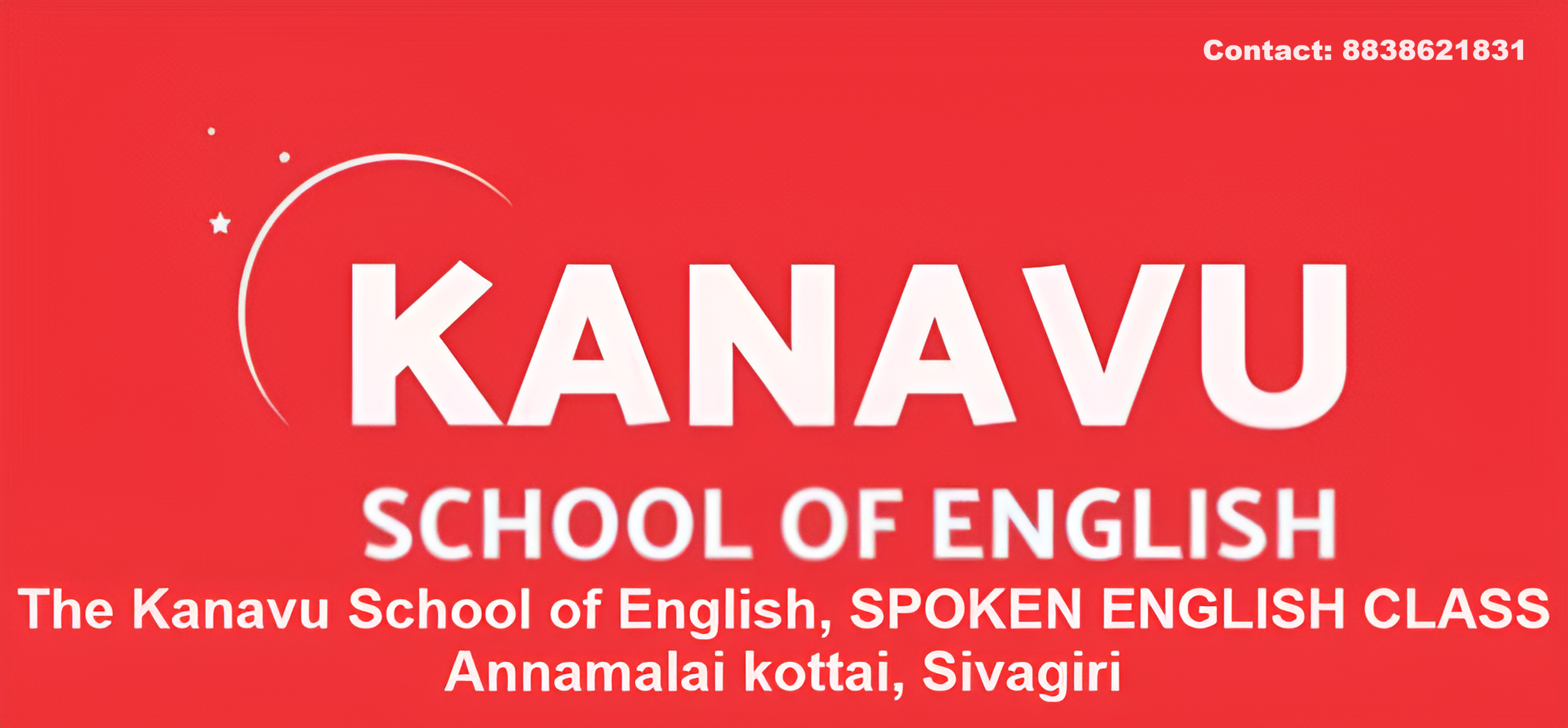 The Kanavu School of English, SPOKEN ENGLISH CLASS - Annamalai kottai